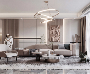 Modern A Living Room-ID:469898947