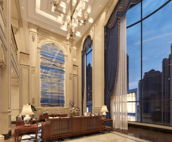 European Style A Living Room-ID:327289154