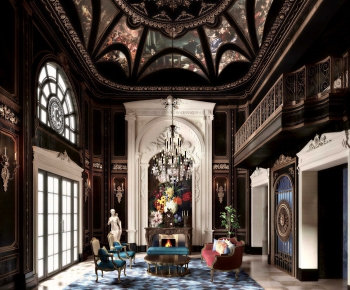 European Style A Living Room-ID:921394114