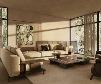 Wabi-sabi Style A Living Room-ID:709626916