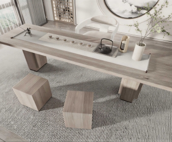 New Chinese Style Tea Tables And Chairs-ID:216631898