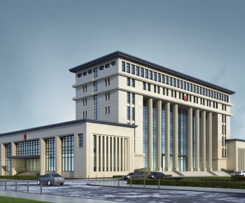 Modern Appearance Of Commercial Building-ID:119905953