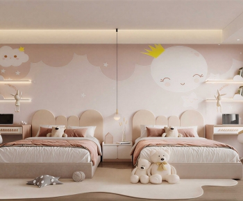 Modern Girl's Room Daughter's Room-ID:628458023
