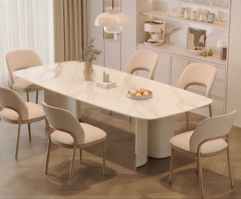 Modern Dining Table And Chairs-ID:539221057