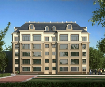European Style Building Appearance-ID:893533954