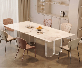 Modern Dining Table And Chairs-ID:634881976