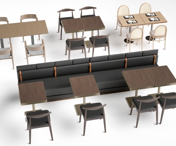 Modern Dining Table And Chairs-ID:383723978