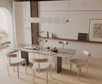 Modern Dining Table And Chairs-ID:213321925