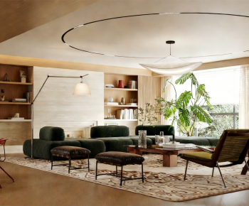 Modern A Living Room-ID:905288931