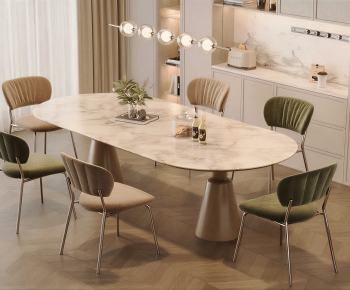 Modern Dining Table And Chairs-ID:512959006