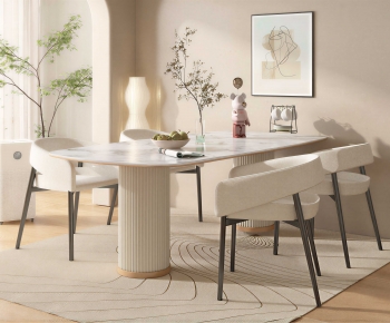 Modern Dining Table And Chairs-ID:258434069