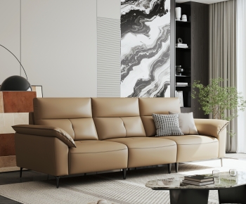 Modern Three-seat Sofa-ID:868264918