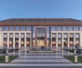 Modern Appearance Of Commercial Building-ID:321127899