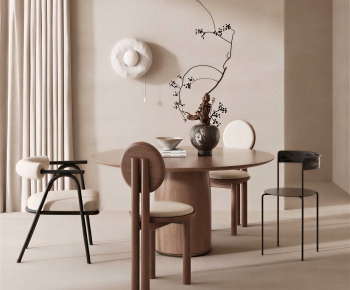 Modern Dining Table And Chairs-ID:576153044