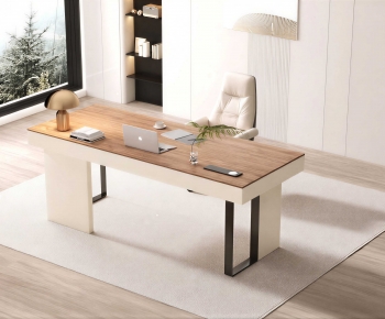 Modern Computer Desk And Chair-ID:211232907
