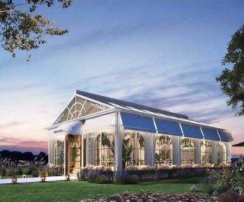 French Style Glass Sunshine Room-ID:259226083