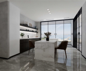 Modern Dining Room-ID:895895007