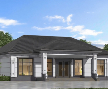 New Chinese Style Detached Villa-ID:348949918