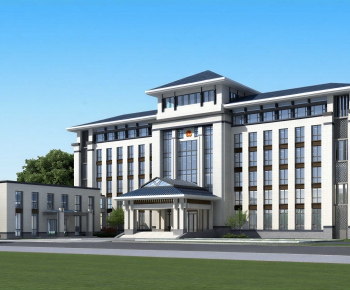 New Chinese Style Appearance Of Commercial Building-ID:261188981