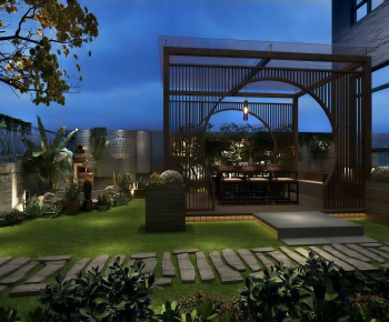 Modern Courtyard/landscape-ID:812762028