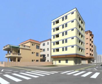 Modern Building Appearance-ID:151582966