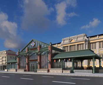 European Style Commercial Street-ID:778167016