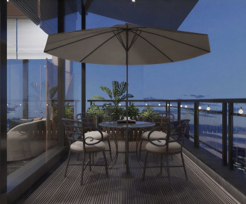 Modern Leisure Balcony-ID:317251926
