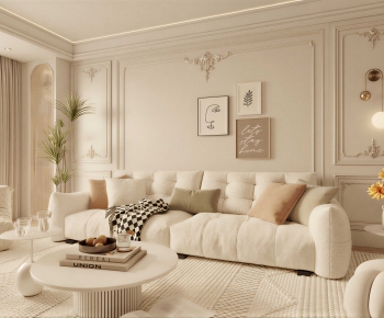 French Style A Living Room-ID:101120511