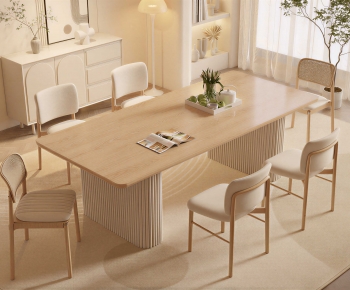 Modern Dining Table And Chairs-ID:808418049
