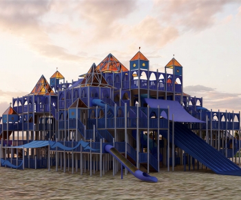 Modern Equipment For Children-ID:604695081