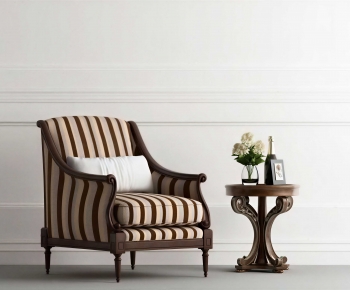 European Style Single Sofa-ID:629829886