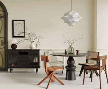 Modern Dining Table And Chairs-ID:881741086