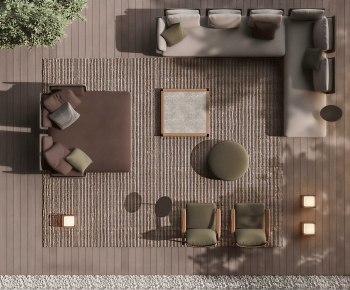 Modern Sofa Combination-ID:746500023
