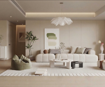 Modern A Living Room-ID:701770889