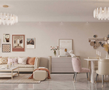 American Style A Living Room-ID:996228935