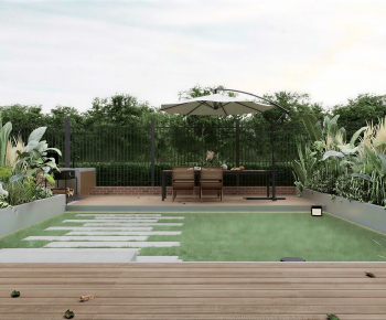 Modern Courtyard/landscape-ID:830962901