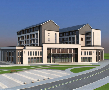 Modern Public Building-ID:103669297