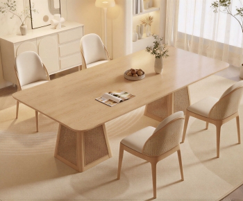 Modern Dining Table And Chairs-ID:126863005