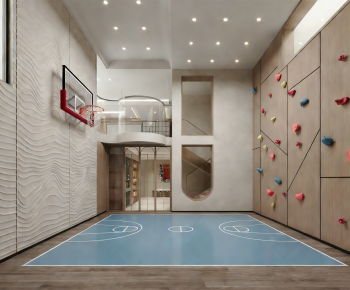 Modern Children's Room Activity Room-ID:673804048
