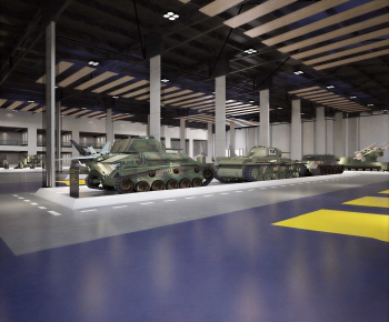 Modern Exhibition Hall-ID:387646915