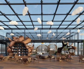 Modern Bookstore Book Bar-ID:696140056