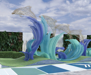 Modern Sculpture Sketch-ID:437772992