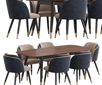 Modern Dining Table And Chairs-ID:556761034