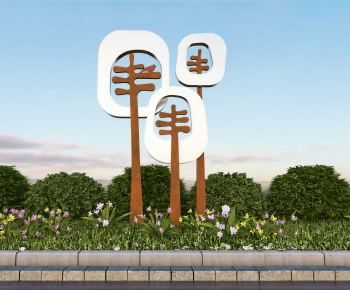 Modern Sculpture Sketch-ID:327789077