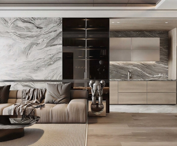 Modern A Living Room-ID:960428007