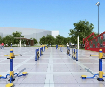 Modern Park Landscape-ID:954454903