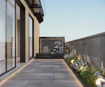 New Chinese Style Courtyard/landscape-ID:729316006