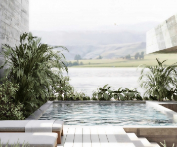 Modern Courtyard/landscape-ID:615556008