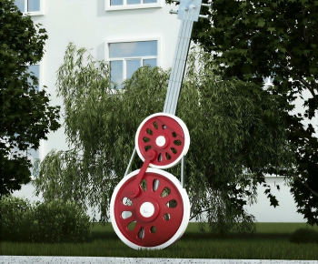 Modern Sculpture Sketch-ID:607898005