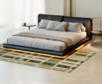 Modern Double Bed-ID:188333035